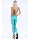 Mintfarbene, taillierte Sportleggings MR11025 – Online-Shop – Boutique